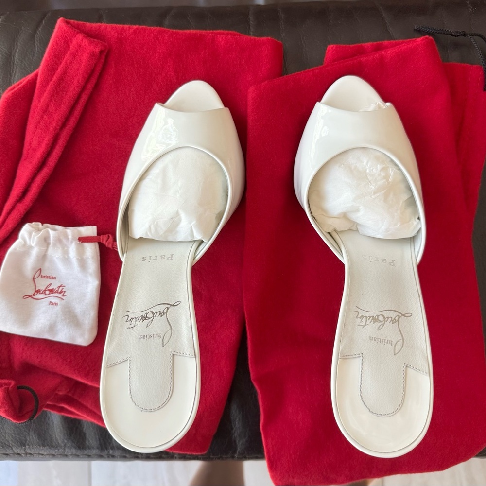 Christian Louboutin White Women's Shoes